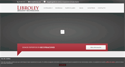 Desktop Screenshot of libroley.com